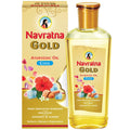 Navratna Gold Ayurvedic Oil 300ml - Non-Sticky, Mild Fragrance, Herbal Relief