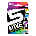 Hasbro 5 Alive Card Game for Kids & Family Ages 8+, 2-6 Players