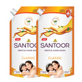 Santoor Hand Wash 750ml Sandalwood Tulsi Natural Care