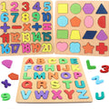 Niwlix Wooden Educational Board Puzzle for Toddlers & Preschoolers