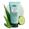 Gharsoaps Aloe-Ceramide Face Wash for Dry to Normal Skin | Hydration Hero with Ceramides, Cucumber & Vitamin E | Soothing & Moisturizing Cleanser | 100ml