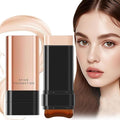 BUY3X Anti-Wrinkle Foundation Stick with Brush, Waterproof & Long-Lasting