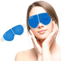 LUMONY Cooling Gel Eye Mask for Dark Circles & Pain Relief (Blue)
