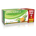 Chandrika Glycerine Soap with Jojoba Oil 125g Pack of 6 for All Skin Types