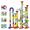 Chocozone Marble Run Track 108 Piece Marble Maze Building Sets Challenge Levels for STEM Learning, Educational Building Blocks Toys for 5 Years Old Toys for Kids
