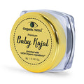 Organic Baby Kajal 4g Water-Resistant Smudgeproof Safe for Sensitive Skin