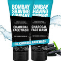 Bombay Shaving Charcoal Face Wash for Men 200g Anti-Pollution Oil Control