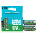 Bombay Shaving Company Sensiflo 4 Razor Cartridge | Pack of 2 Blades