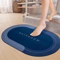 SITTELLA Anti-Skid Quick Dry Bath Mat 40x60cm Blue