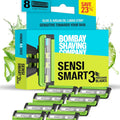 Bombay Shaving Company Sensi Smart 3 Razor Cartridge | Pack Of 8 Blades