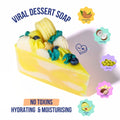 The Sass Bar Lemon Blueberry Cake Soap