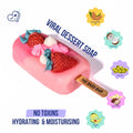 The Sass Bar Strawberries N' Cream Popsicle Soap