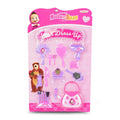 Asian Masha Bear Dress Up & Makeup Kit – Kids Cosmetic Play Set for Girls | Pretend Makeup, Jewelry & Dress-Up Fun | Ages 3+