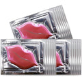 Pink Gel Collagen Lip Masks 30-Pack for Moisturizing & Anti-Aging