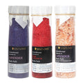 Soulflower Epsom Bath Salts Trio: Lavender, Rose, Himalayan Pink, 500g Each