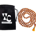 Wonder Care Authentic Mala Genuine Religious Ornament Rosary Japa Mala (4mm-16mm) Natural/Capped Neclaces & Bracelet