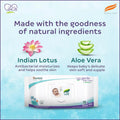 Himalaya Baby Wipes 72-Pack, Buy 1 Get 1 Free, Biodegradable & Soft