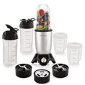 Cookwell 600W Bullet Mixer Grinder Silver with 5 Jars & 3 Blades