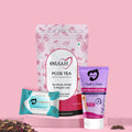 Oraah PCOS PCOD Care Combo (Kahwa Tea, Hair Removal Cream & Intimate Wipes)
