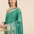 Banarasi Katan Tissue Silk Butti Design Festive Wear Saree
