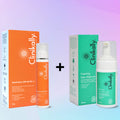 Clinikally Foaming Face Wash + SunProtect Sunscreen SPF 50/PA+++