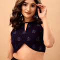 Divine blue Enigma blouse