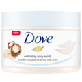 Dove Crushed Macadamia & Rice Milk Moderate Exfoliating Body Scrubating Body Polish Scrub