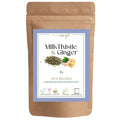 Satvi Wellness Milk Thistle Ginger Tea | Blend of Milk Thistle Ginger Tea Bags