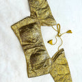 Gold Sleeves blouse