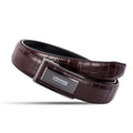 HAMMONDS FLYCATCHER Genuine Leather Belt for Men, Premium Leather Belt with Auto Lock mechanism, Mens Belt Leather Branded with Slide Lock, Stylish Hidden Tail Design for Everyday Wear