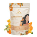 Kimayra Natural Orange Peel Face & Body Scrub For Brightens Skin Tone, Tan Removal Scrub