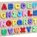 Webby Wooden Capital Alphabets Letters Learning Educational Puzzle Toy for Kids