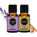 Earth N Pure Sandalwood Essential Oil and Lavender Essential Oil