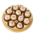Ghasitaram Round Box Of 11 Channa Laddoos with Captions