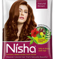 Nisha Henna Based Hair Color Natural Brown