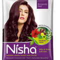 Nisha Natural Henna Based Hair Color Burgundy Red