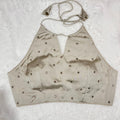 Ivory Halter Blouse