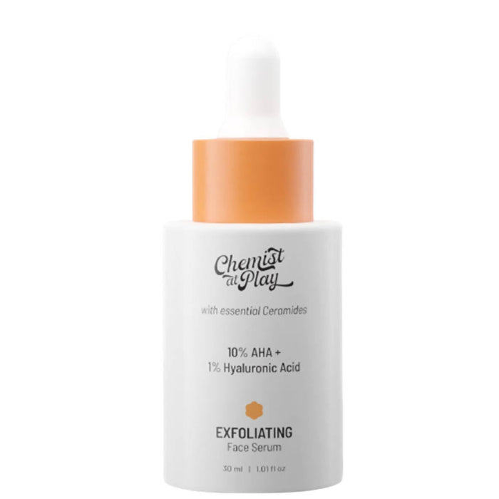 Chemist At Play Exfoliating Face Serum For Removes Dead Skin Cells, Provides Glow