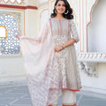 Juniper Women Printed Kurta And Palazzo Set