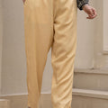Juniper Gold Solid Viscose Pants