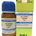 SBL Homeopathy Belladonna Dilution