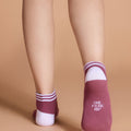 Soft Cotton One More Rep Crew Socks Tulipwood