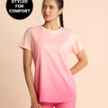Training Active Tunic Tshirt Ombre Pink