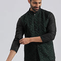 Men's Green - Nehru Jacket