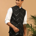 Men's Black Mirror Jacket