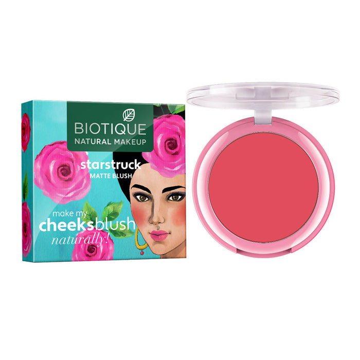 Biotique Starstruck Matte Blush - Promise In Pink BL33