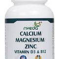 Nveda Calcium Magnesium Zinc Vitamin D3 & B12 Tablets