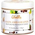 Globus Naturals Oats & Grapes Moisturizing Face & Body Scrub