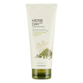 The Face Shop Herb Day 365 Master Blending Foaming Cleanser-Mungbean & Mugwort - Korean Skincare