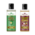 Nature Glow Herbal Bhringraj & 4 In 1 Hair Oil Combo